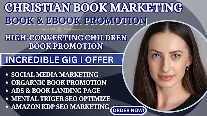 Gig Preview - Do converting christian book promotion, children coloring book, ebook marketing