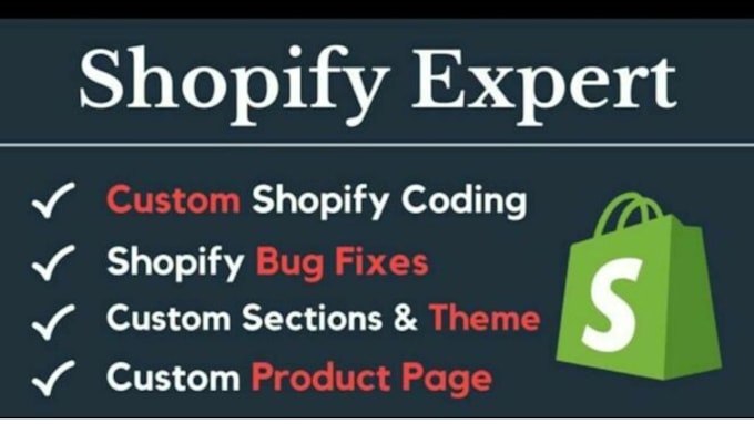 Gig Preview - Do shopify custom coding or shopify theme customization