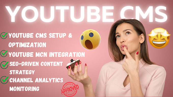 Gig Preview - Optimize your youtube channel with cms, mcn management for maximum growth