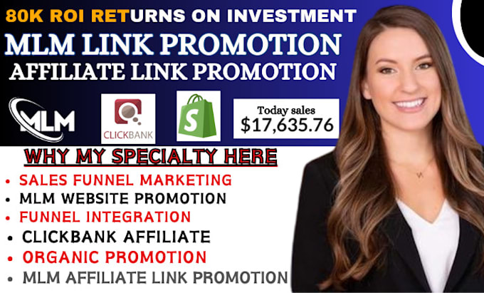 Bestseller - do mlm sales funnel mlm affiliate marketing mlm click bank mlm link promotion