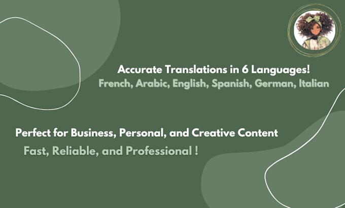 Bestseller - translate your text into multiple languages accurately