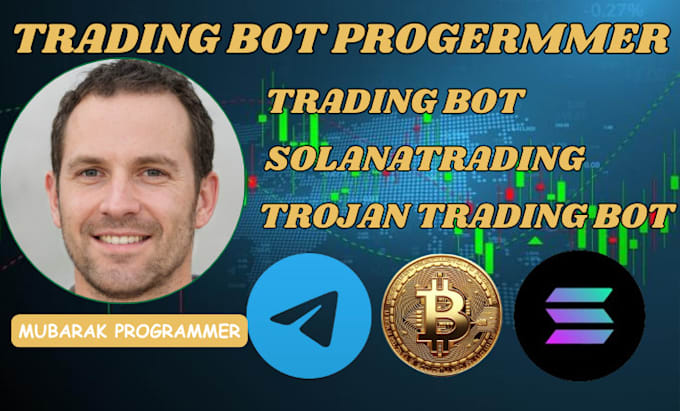 Gig Preview - Build automated trojan trading bot, solana trading bot, telegram trading