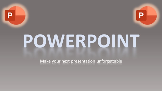 Gig Preview - Create a unique, professional powerpoint template for you