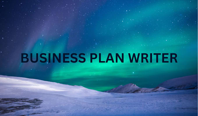 Gig Preview - Write an investor ready business plan and financial plan