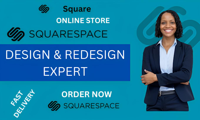 Gig Preview - Redesign squarespace website design squarespace square online store payhip store