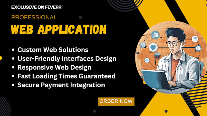 Gig Preview - Develop custom web application and business application