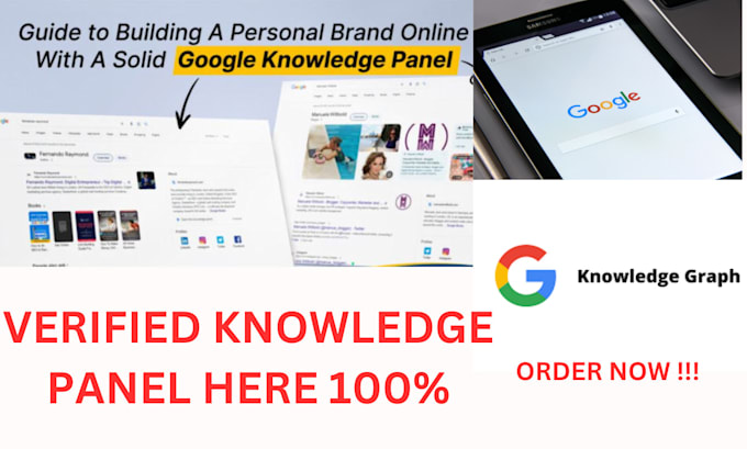 Gig Preview - Create verified google panel, knowledge panel, knowledge graph, gmb