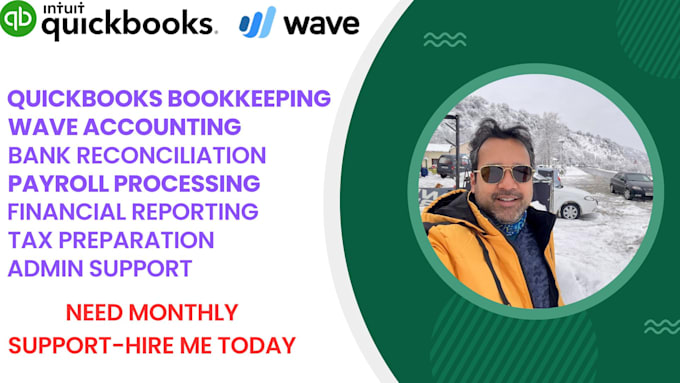 Gig Preview - Do quickbooks bookkeeping setup cleanup reconciliation