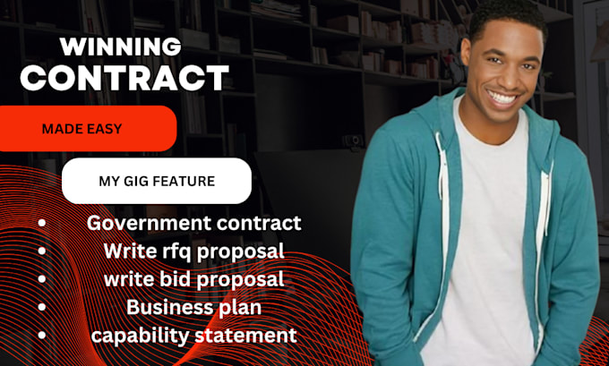 Gig Preview - Write your rfp, rfi, rfq, bid proposal or government contract