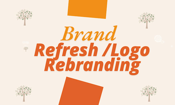 Gig Preview - Do brand refresh logo, identity with rebranding