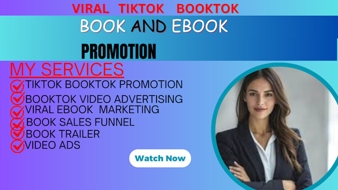 Gig Preview - Specialize in booktok promotion, KDP ads, and ebook marketing to help your boo