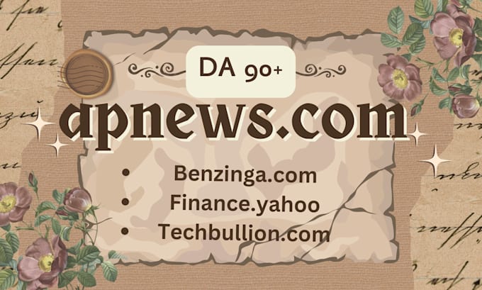 Gig Preview - Publish your article on apnews,com and benzinga,com