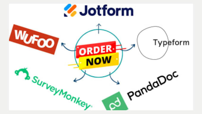 Gig Preview - Create online form using jotform typeform surveymonkey pandadoc docusign