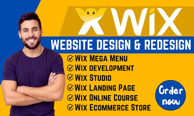 Gig Preview - Do wix website redesign rebuild website wix development online course wix studio