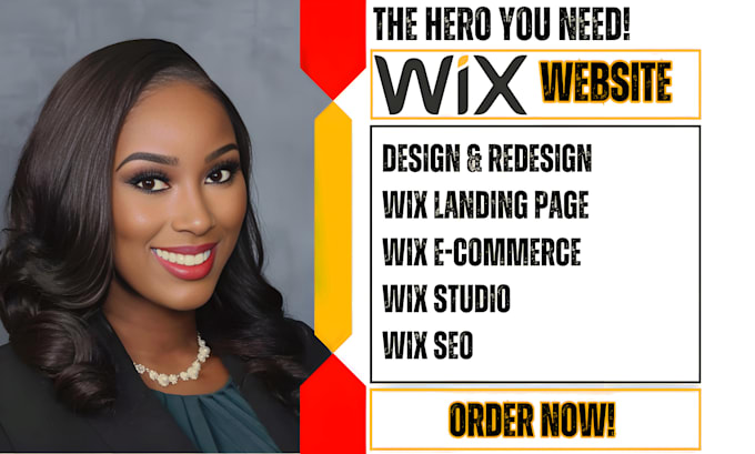 Gig Preview - Wix redesign website wix studio website design wix website redesign