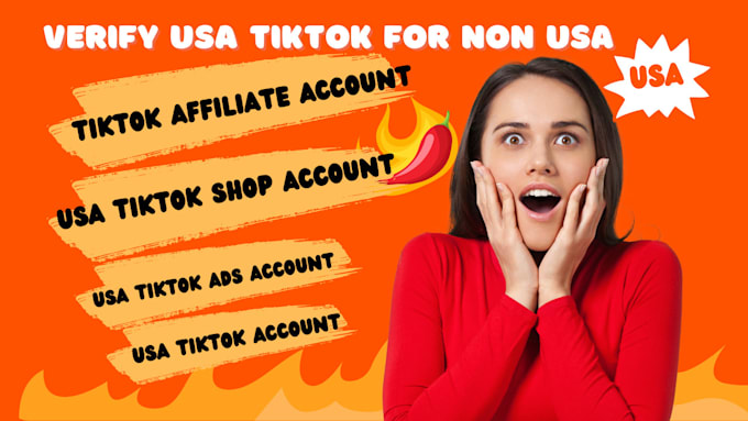 Bestseller - setup and fix usa tiktok shop tiktok affiliate account usa tiktok account