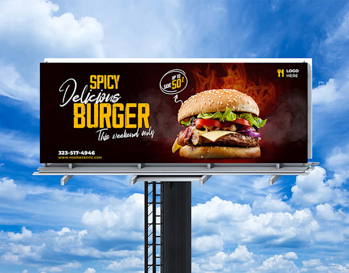 Gig Preview - Design billboard, yard sign, signage, signboard, or banner ads