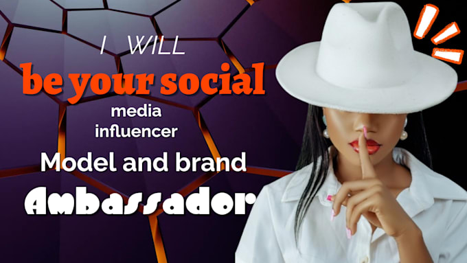 Gig Preview - Be your social media influencer, model, and brand ambassador