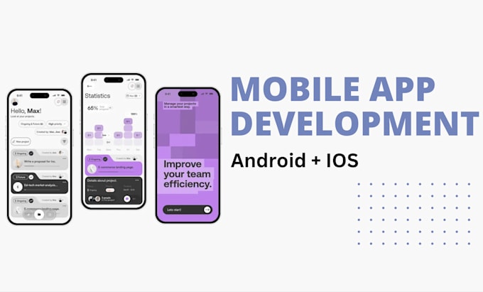 Gig Preview - Develop cross platform mobile apps with flutter for android and ios