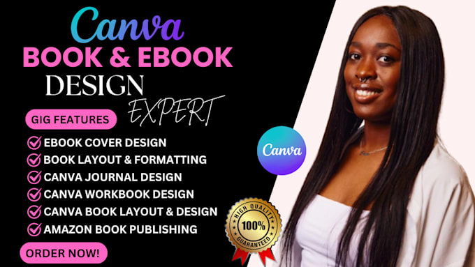 Gig Preview - Create canva ebook design workbook design lead workbook design for amazon KDP