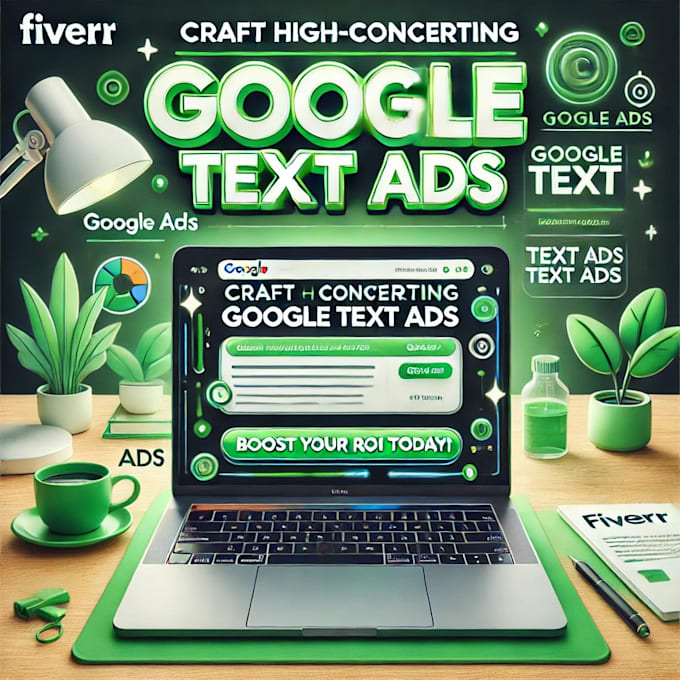 Gig Preview - Craft high converting google text ads to boost your ROI