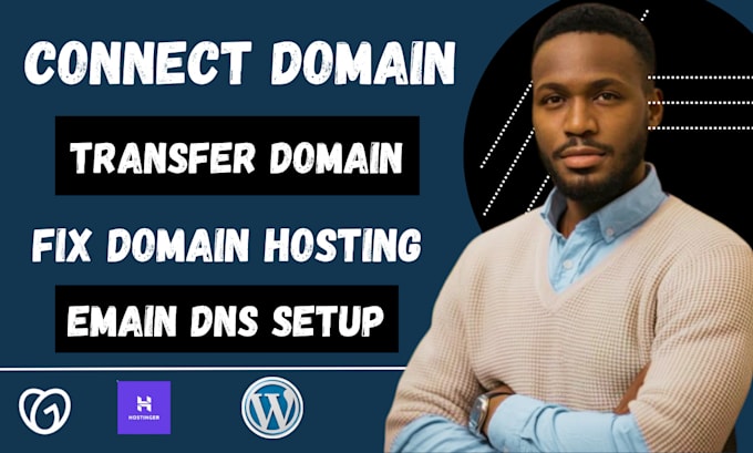 Bestseller - connect update domain fix hostinger hosting namecheap godaddy email dns setup