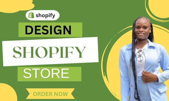 Gig Preview - Create shopify design shopify redesign shopify dropshipping shopify