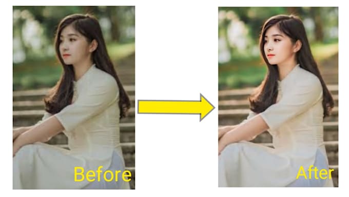 Gig Preview - Do photoshop retouching, unblur, enhance and  increase photos