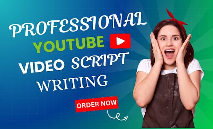 Bestseller - write movie script youtube scriptwriting video script screenplay tv series