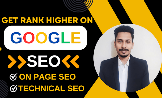 Gig Preview - Do perform on page SEO and technical optimization of your website