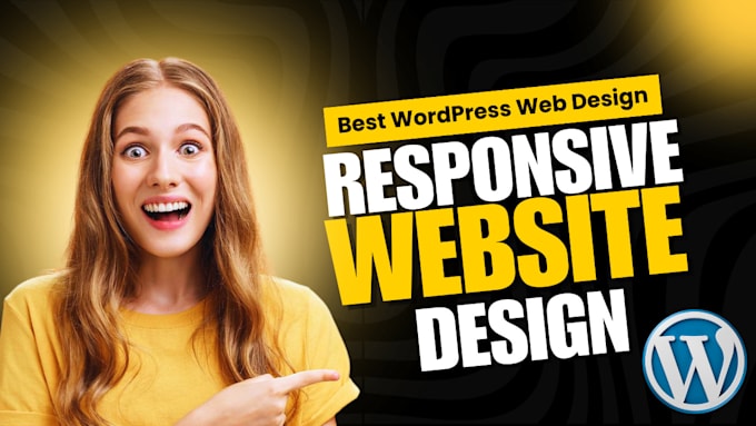 Gig Preview - Build responsive professional wordpress website design