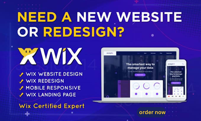 Gig Preview - Figma to wix revamp wix update wix wix online store wix ecommerce wix booking