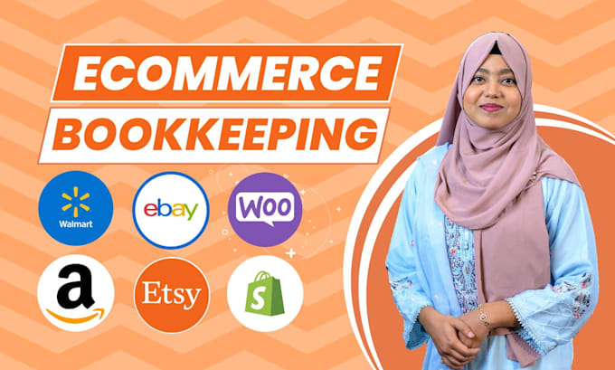 Gig Preview - Ecommerce bookkeeping in quickbooks online