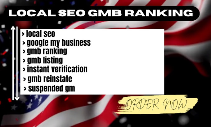 Gig Preview - Gmb ranking gmb listing google my business listing instant verification maps seo