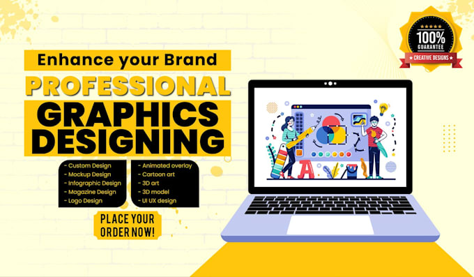 Gig Preview - Create professional graphic designs to enhance your brand