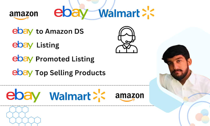 Gig Preview - Do amazon to ebay dropshipping top listing