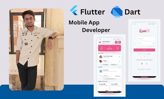 Gig Preview - Develop ios and android mobile app development using flutter