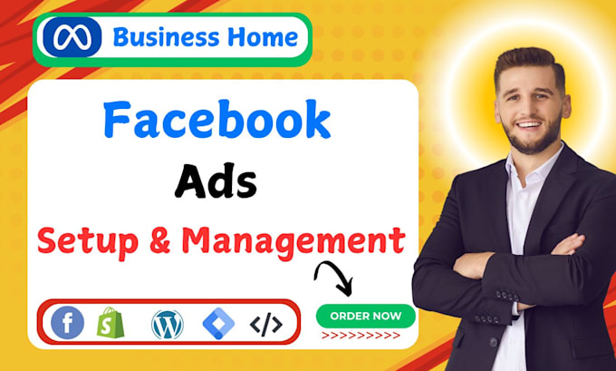 Gig Preview - Setup and manage shopify facebook ads, instagram ads, meta ads campaign