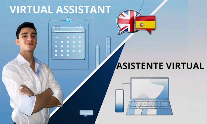 Gig Preview - Be your virtual assistant in english and spanish