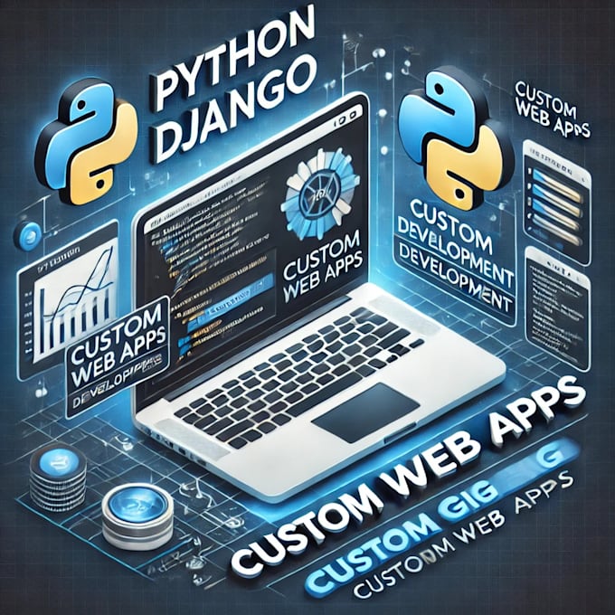 Gig Preview - Build custom web applications with python django