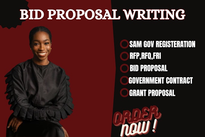 Gig Preview - Prepare outstanding rfp, rfq sam gov registration non profit grant bid proposal