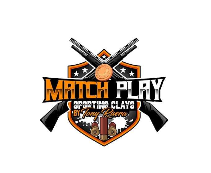 Gig Preview - Design professional clay shooting logo without any copyright