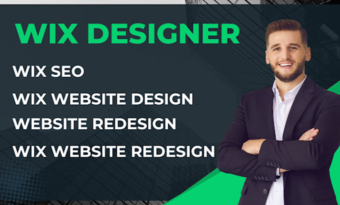 Gig Preview - Do wix website design wix redesign, redesign your wix website redesign