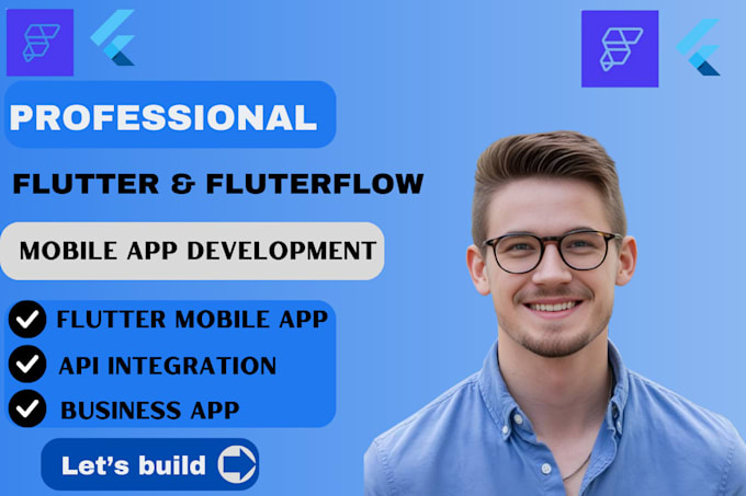 Gig Preview - Flutter flow mobile app, flutterflow app development adalo flutter development