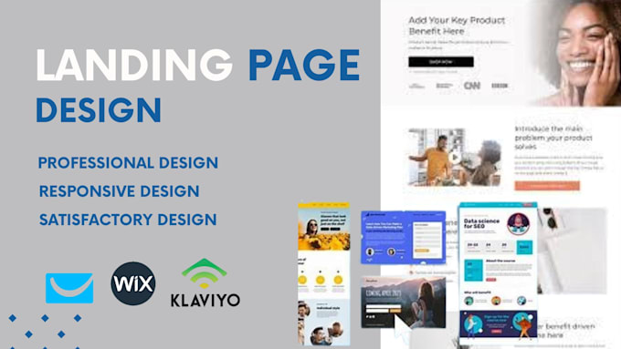 Gig Preview - Design a landing page that is best suited for your business