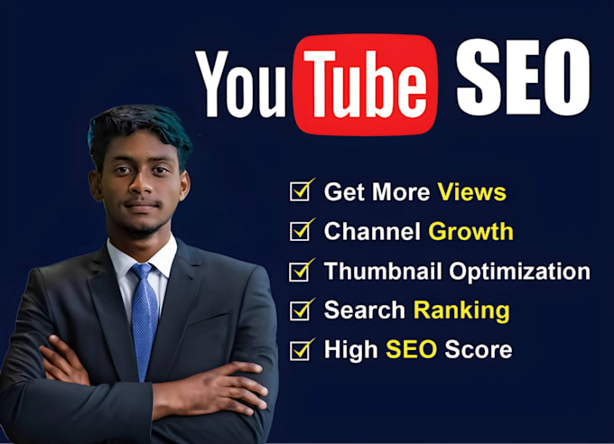 Gig Preview - Boost your youtube channel with SEO optimization