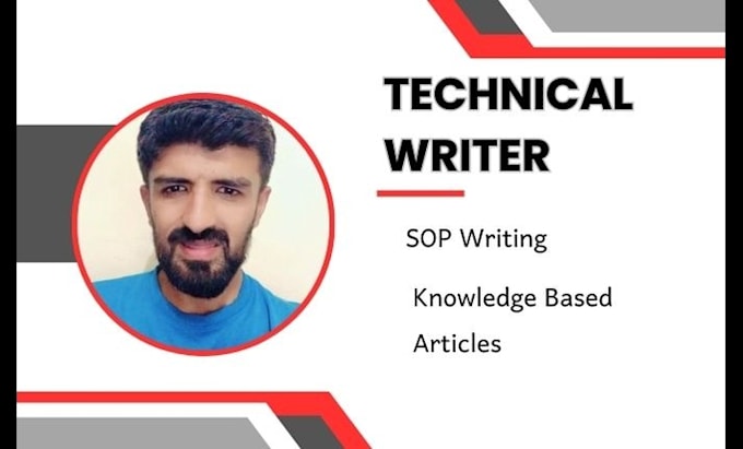 Gig Preview - Be your technical writer for sops or manuals