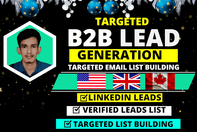 Gig Preview - Do b2b lead generaton and geo targeted lead prospecting