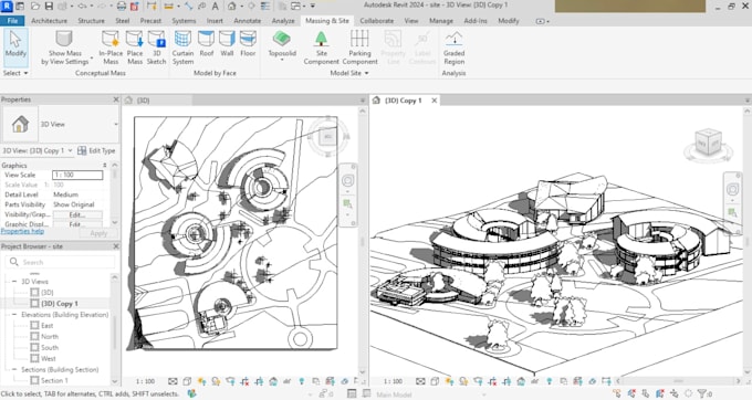 Gig Preview - Do architectural 3d modelling in revit and sketchup