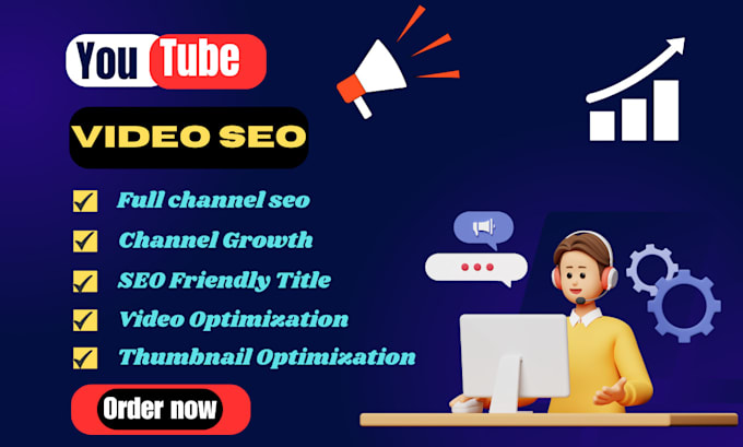 Bestseller - best youtube video SEO for organic growth